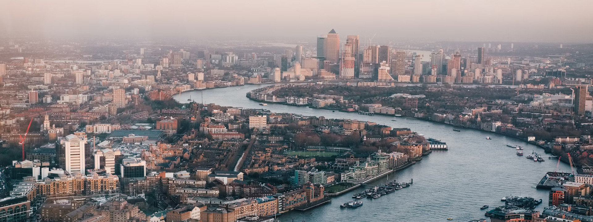 aerial photography of London skyline during daytime