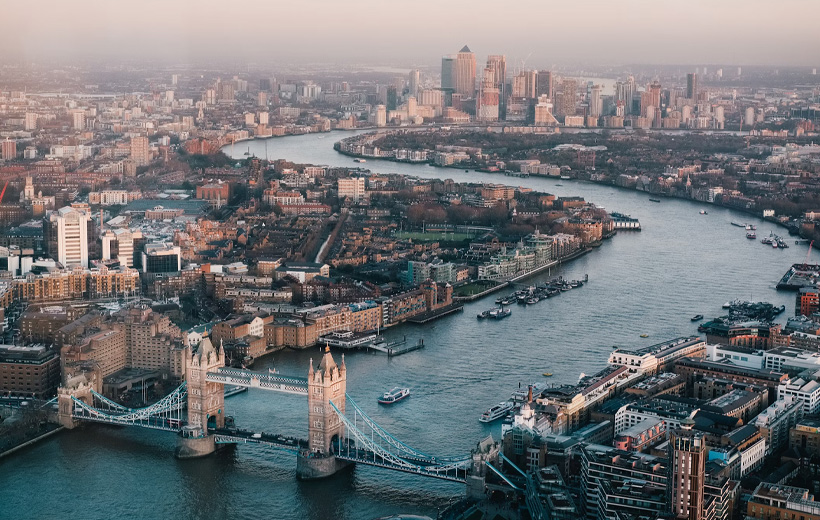 aerial photography of London skyline during daytime
