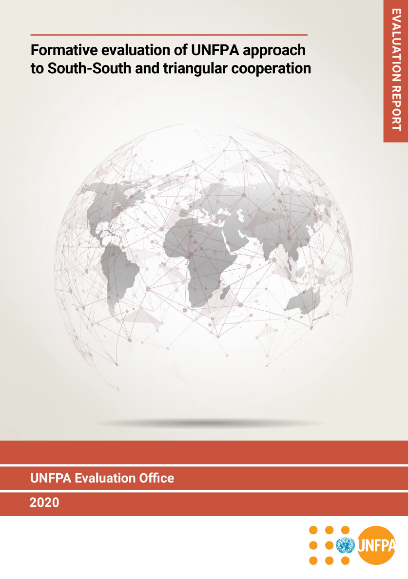 Cover of Formative evaluation of UNFPA approach to South-South and triangular cooperation