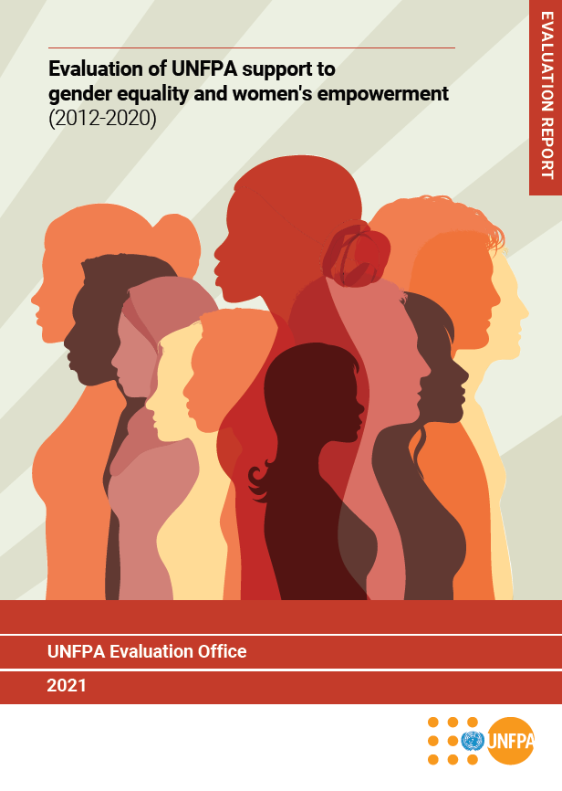 Cover of Evaluation of UNFPA support to gender equality and women's empowerment (2012-2020)