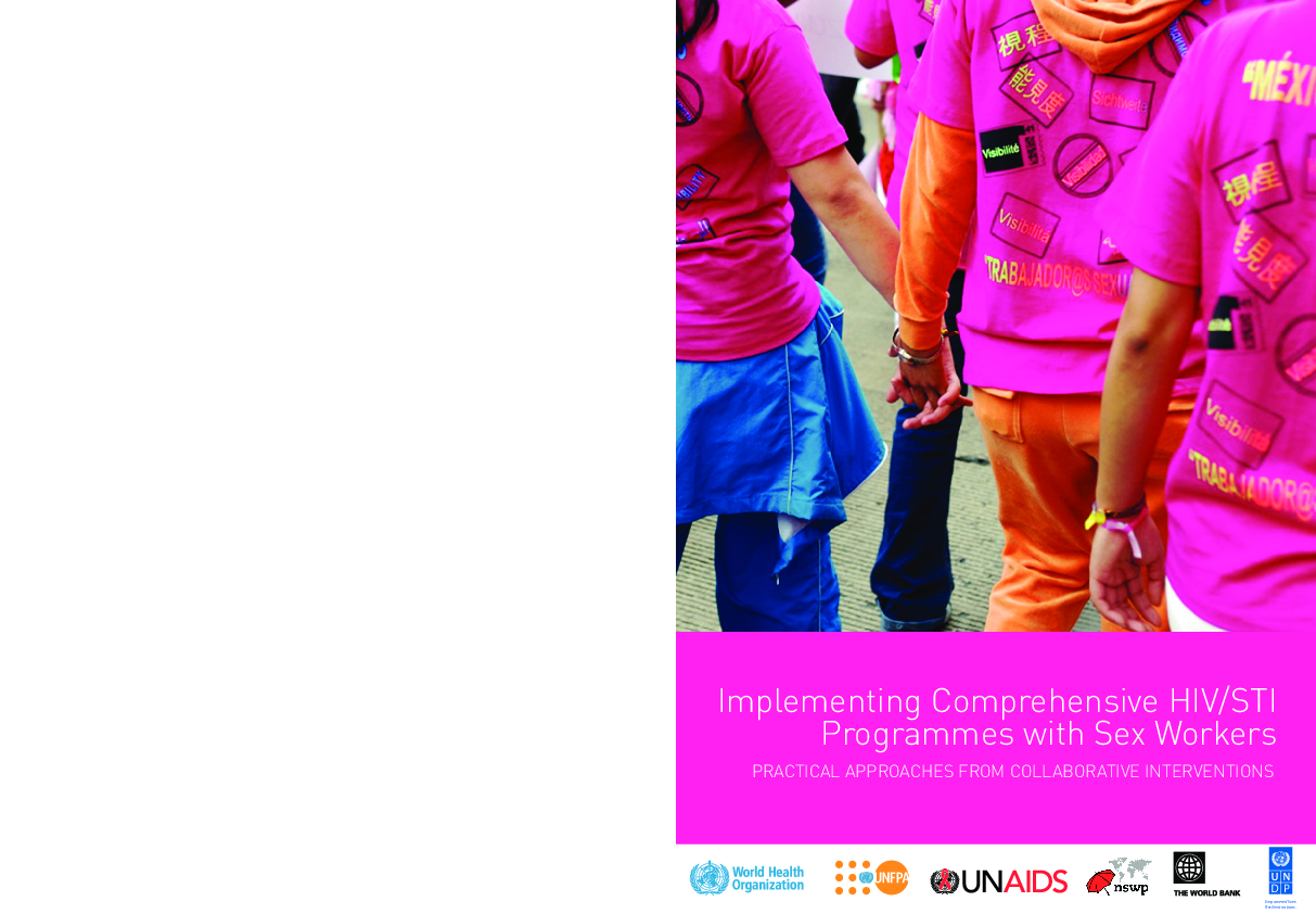 Implementing Comprehensive Hiv Sti Programmes With Sex Workers