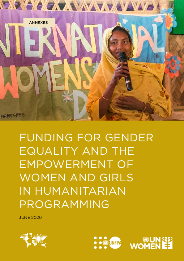 Annexes: Funding for gender equality and the empowerment of women and ...