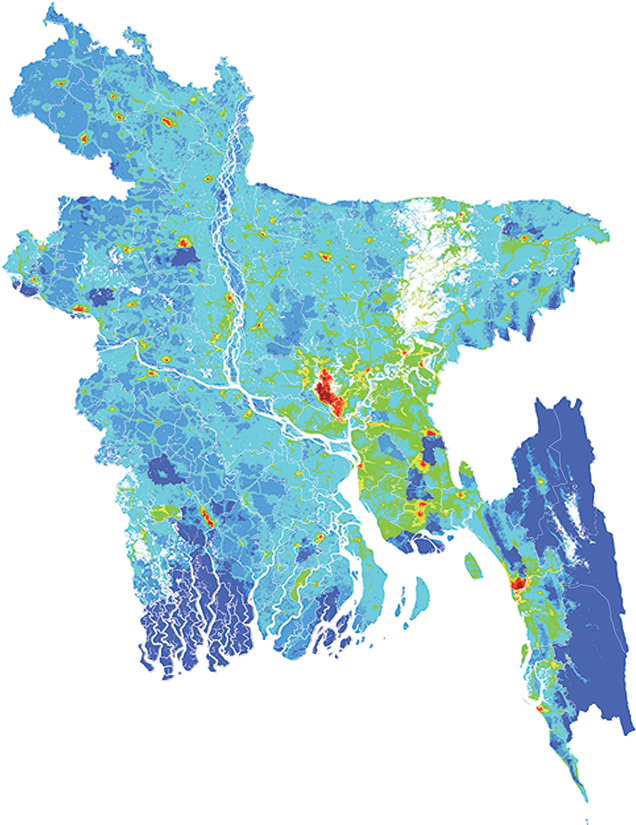Bangladesh - Number and distribution of pregnancies (2012)