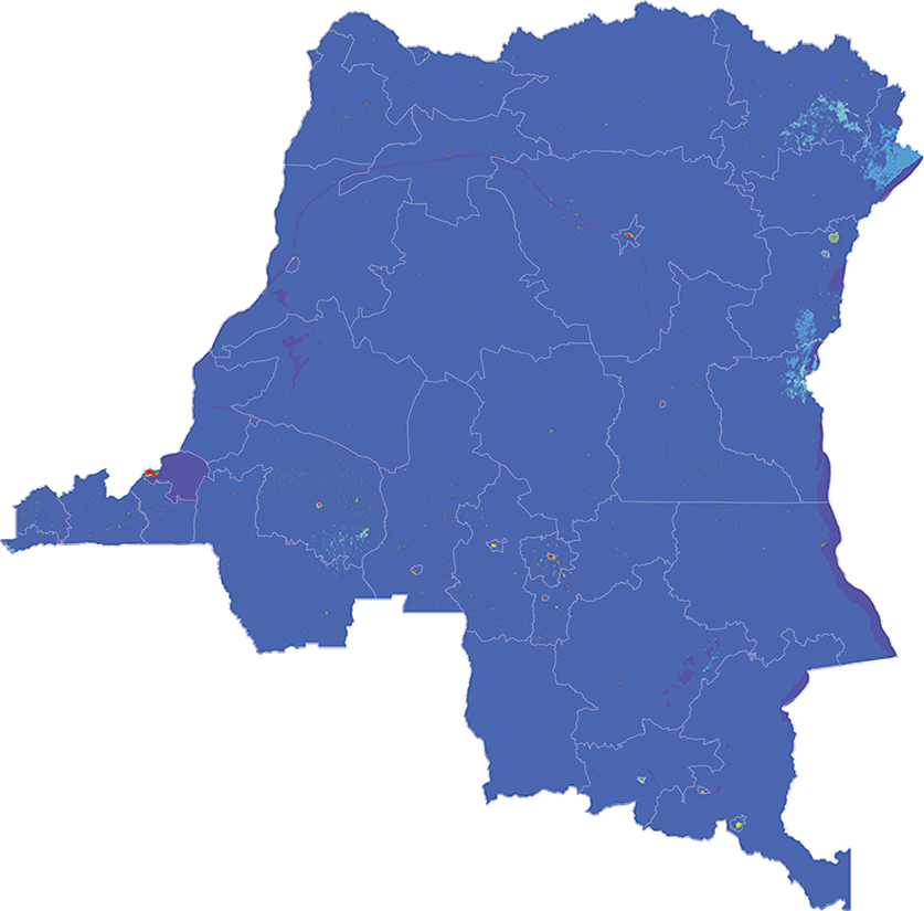 Congo, the Democratic Republic of the - Number and distribution of pregnancies (2012)