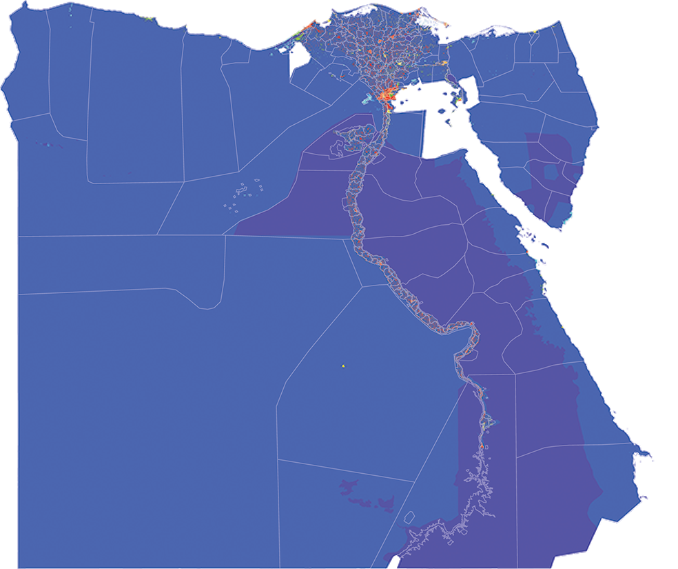 Egypt - Number and distribution of pregnancies (2012)
