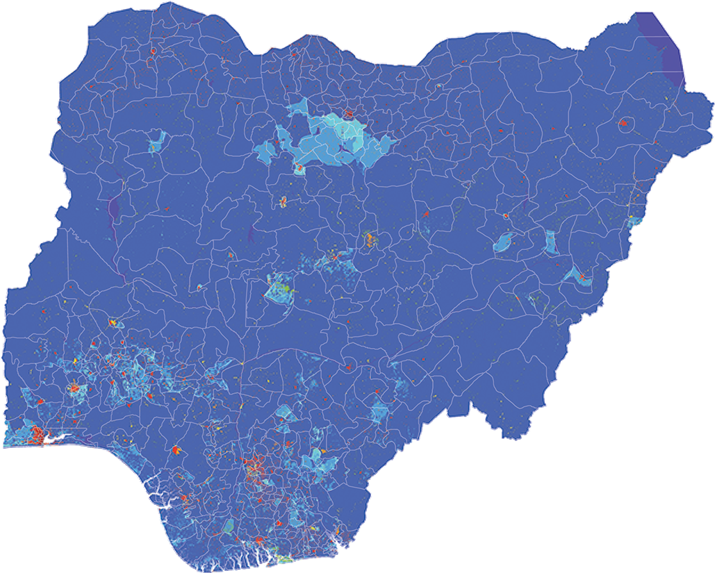 Nigeria - Number and distribution of pregnancies (2012)