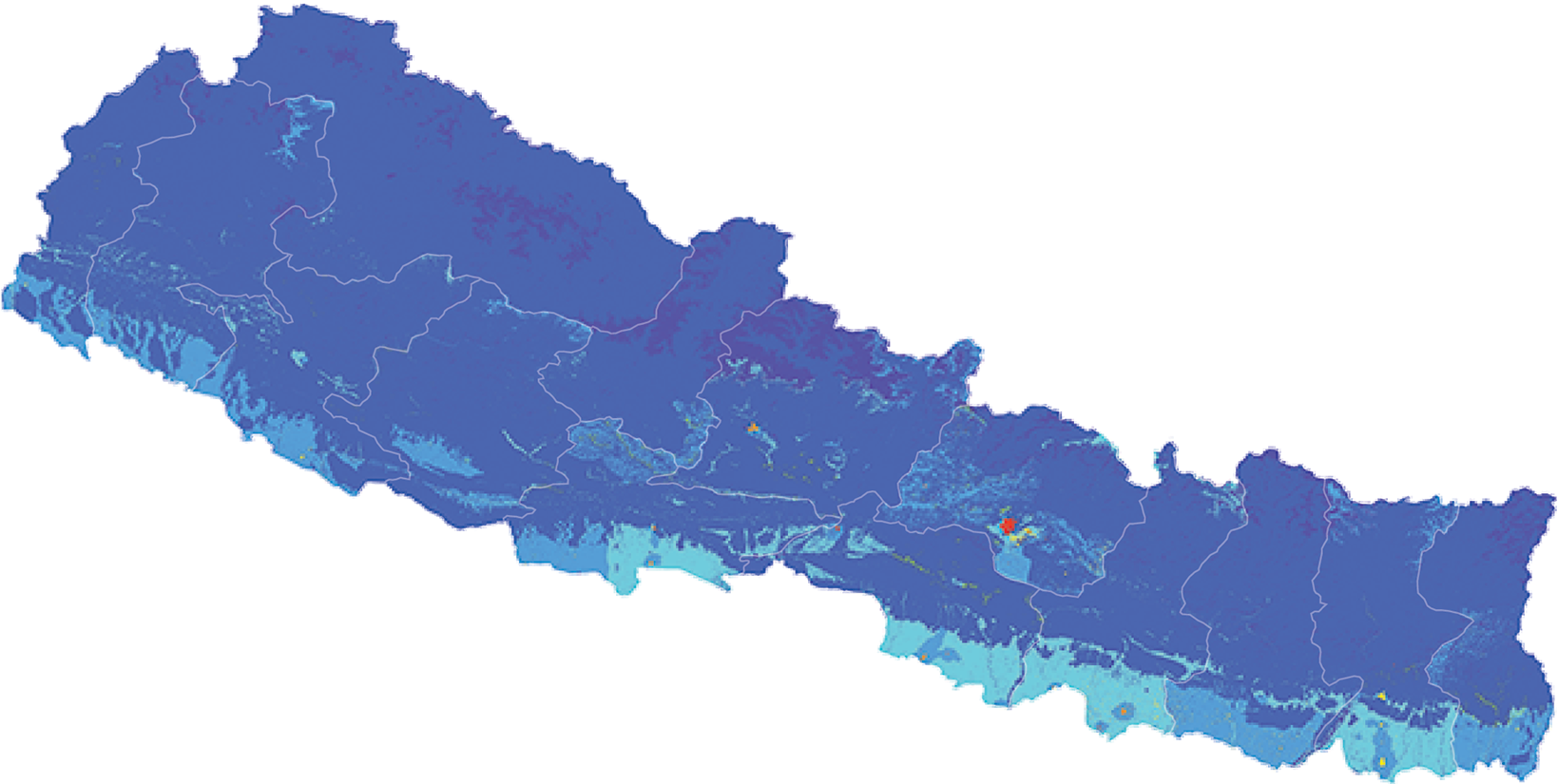 Nepal - Number and distribution of pregnancies (2012)