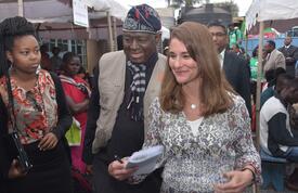 UNFPA Executive Director and Melinda Gates