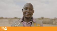 Herman, a male UNFPA-supported health worker in Kenya.