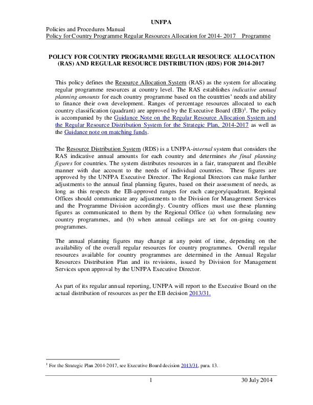 Mbgf Standards.pdf Other Programming Policies | UNFPA Administrative Agent