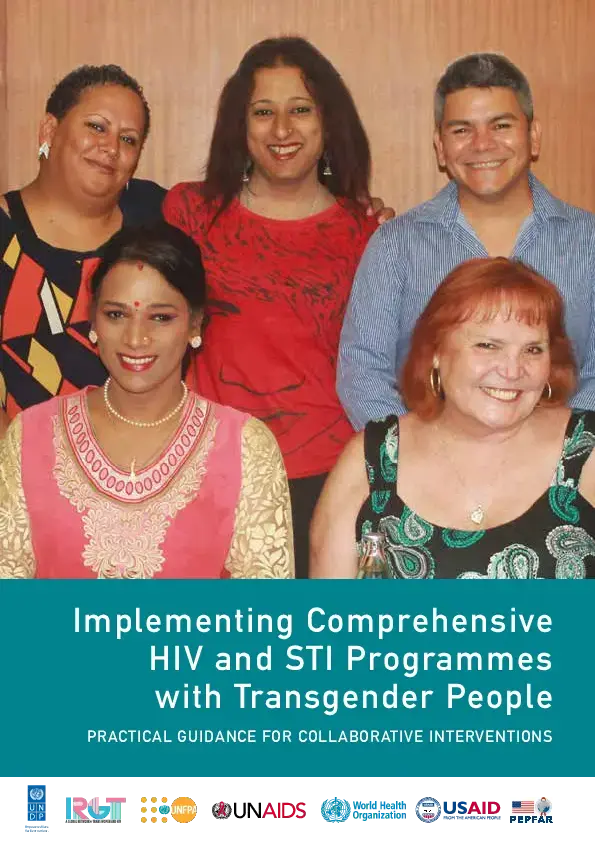 Implementing Comprehensive HIV and STI Programmes with Transgender ...