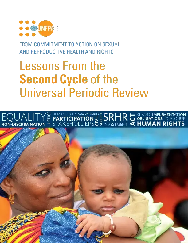 From Commitment to Action on Sexual and Reproductive Health and Rights ...